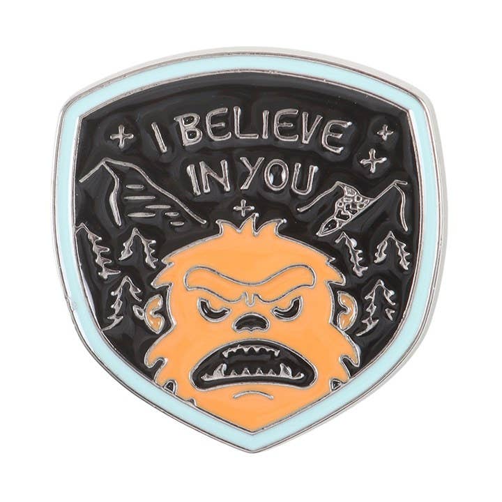 Bigfoot Enamel Pin
