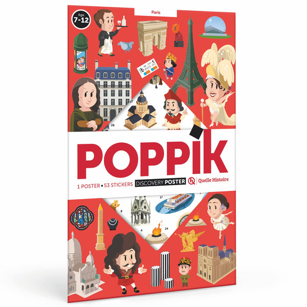 Poppik-poster en wat een verhaal - Parijs