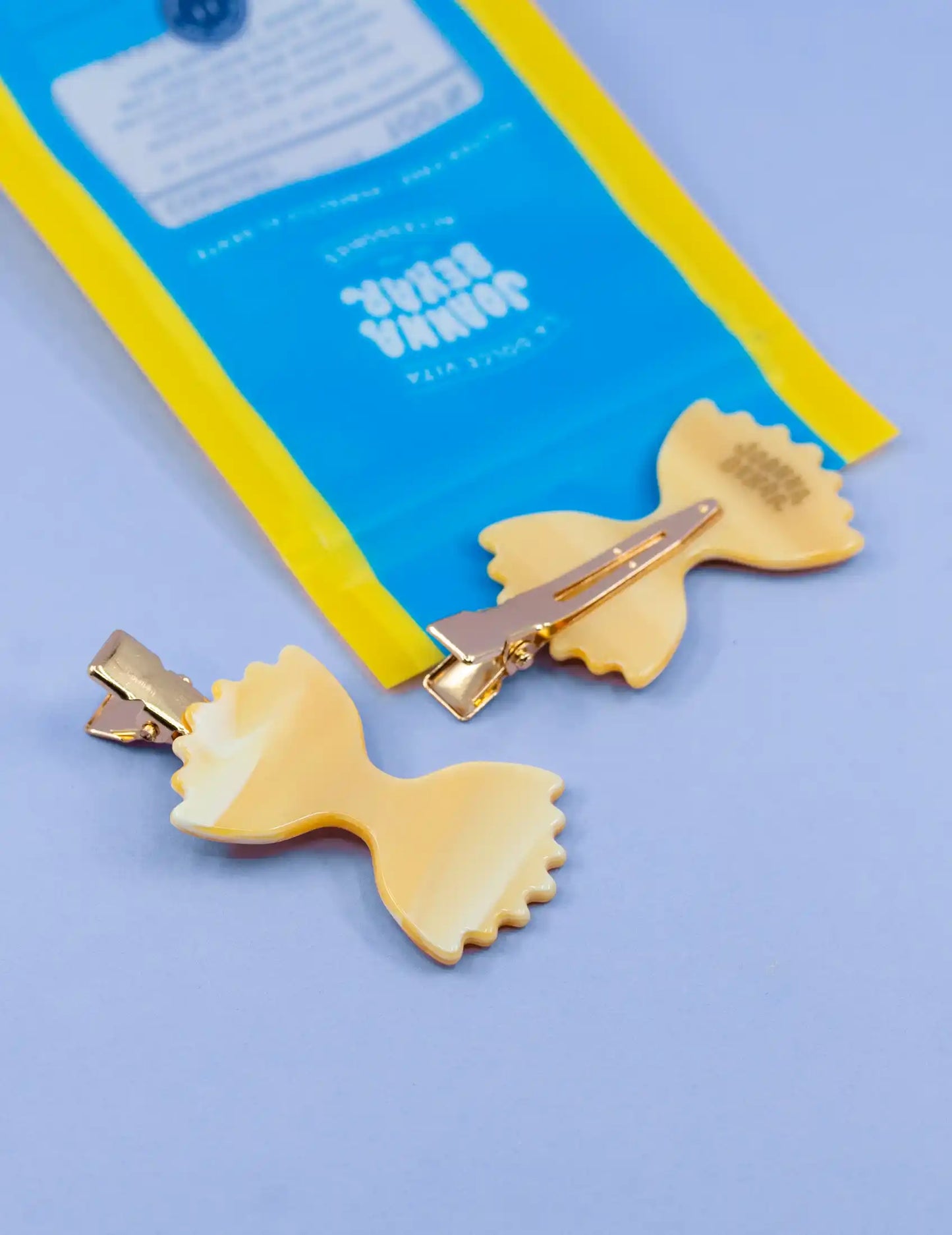 Farfalle – pâtes italiennes en nœud papillon pinces à cheveux sans pli | Joanna Behar – vue 4