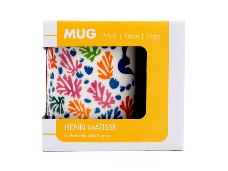 Mug in the box, Matisse, The Parakeet and the Mermaid