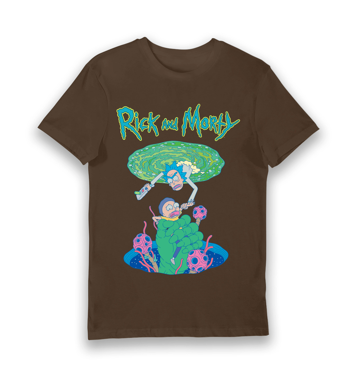 T-shirt Rick and Morty portail