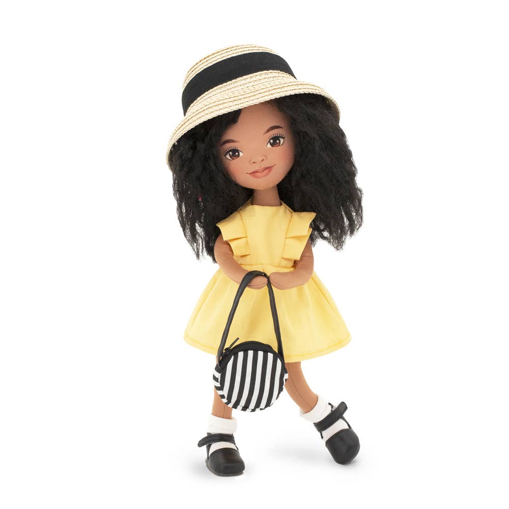 Poupée Tina avec robe jaune 32 cm