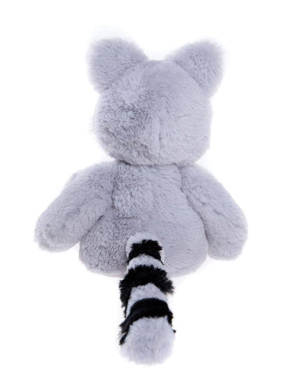Bear & Me Riley de grijze wasbeer knuffel