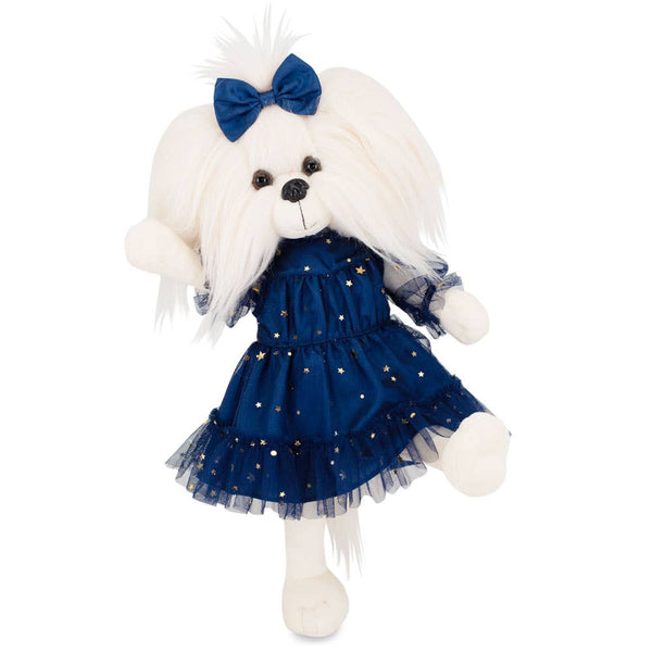 Poupée chien Lucky Mimi : Ciel étoilé - 38 cm