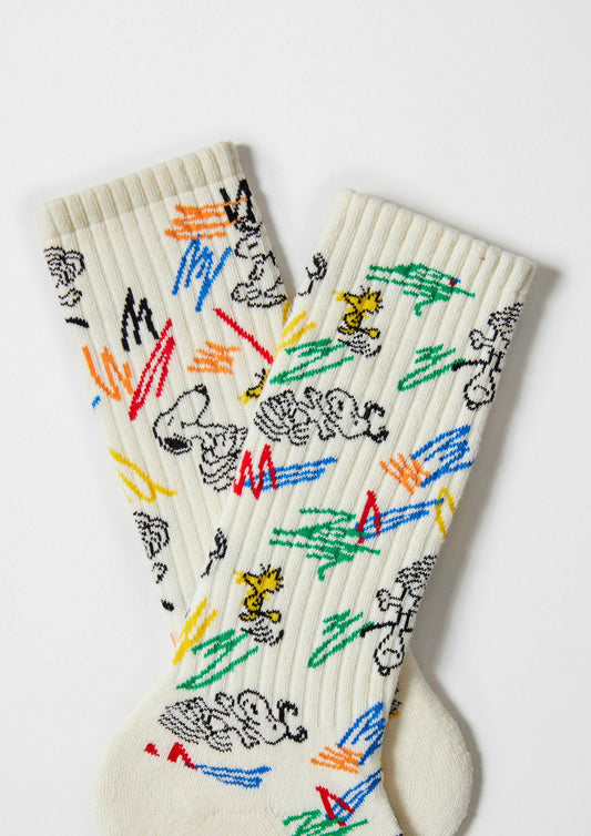 BeSnoopy Paint Socks