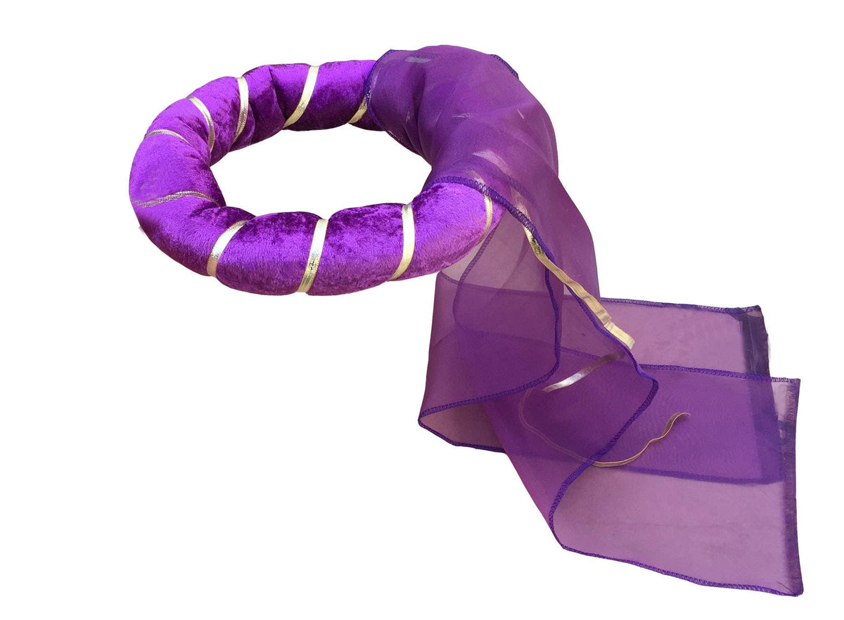 Bandeau de Princesse Krown Violet Velvet