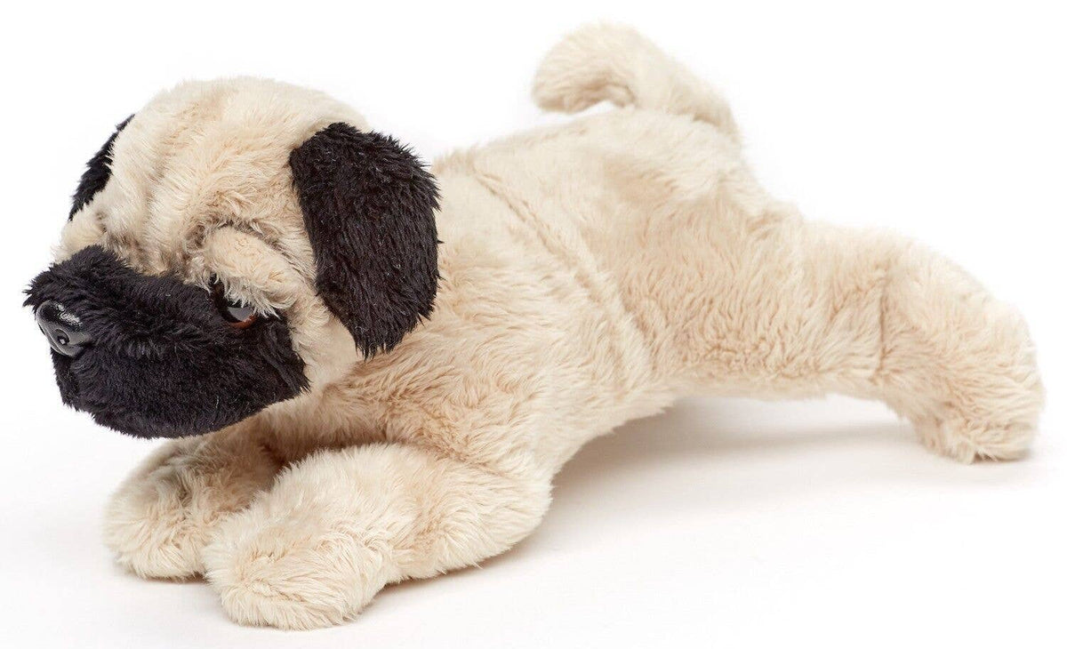 Peluche Pug Plushie (sans laisse) - 21 cm (longueur)