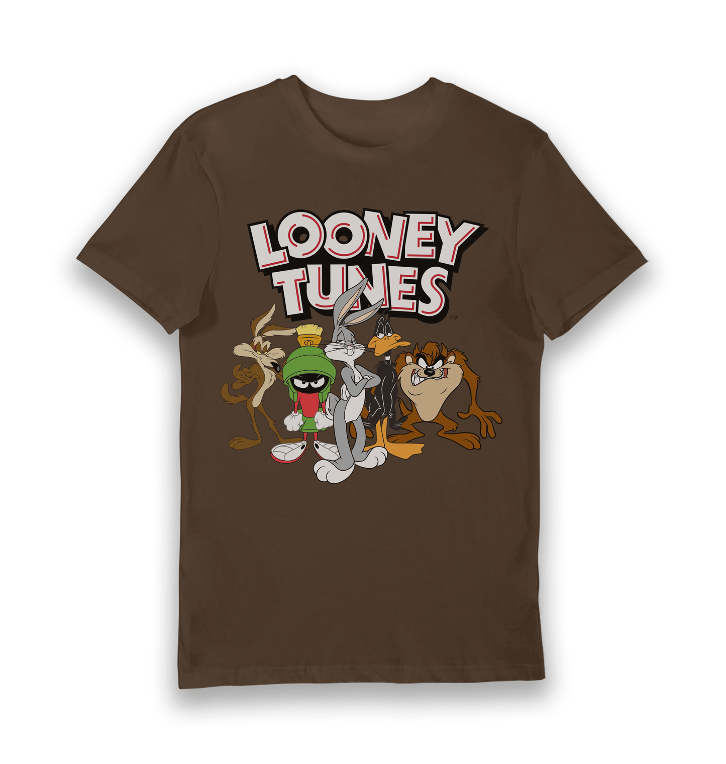 T-shirt Looney Tunes groupe avec logo