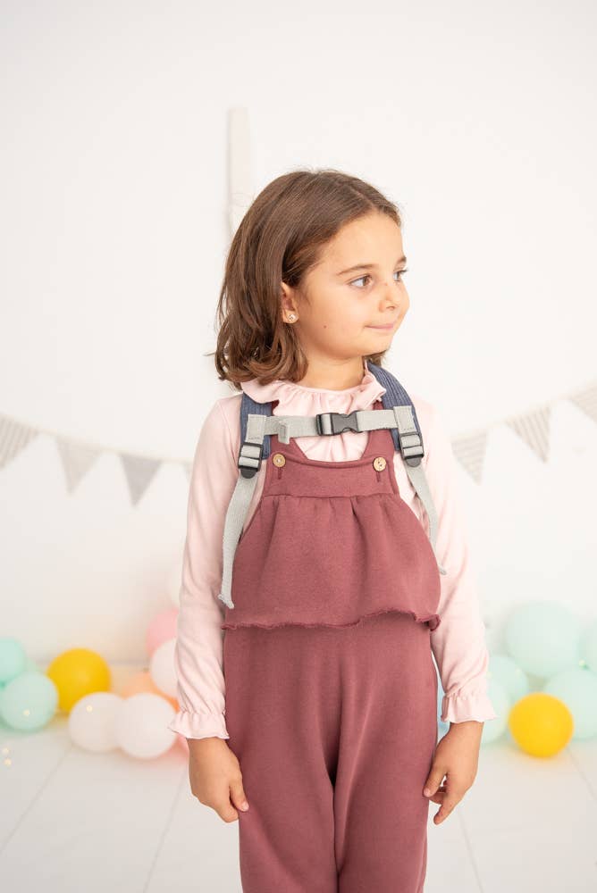 Crochet Penguin Backpack – Blue and White