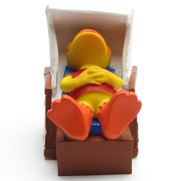 Strandstoel met eend