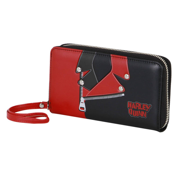 DC Comics Harley Quinn Essential Jacket-Wallet, zwart