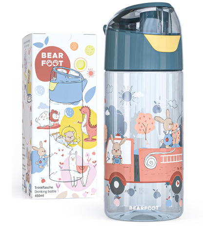 Trinkflasche Kinder, leichte Wasserflasche - Feuerwehr