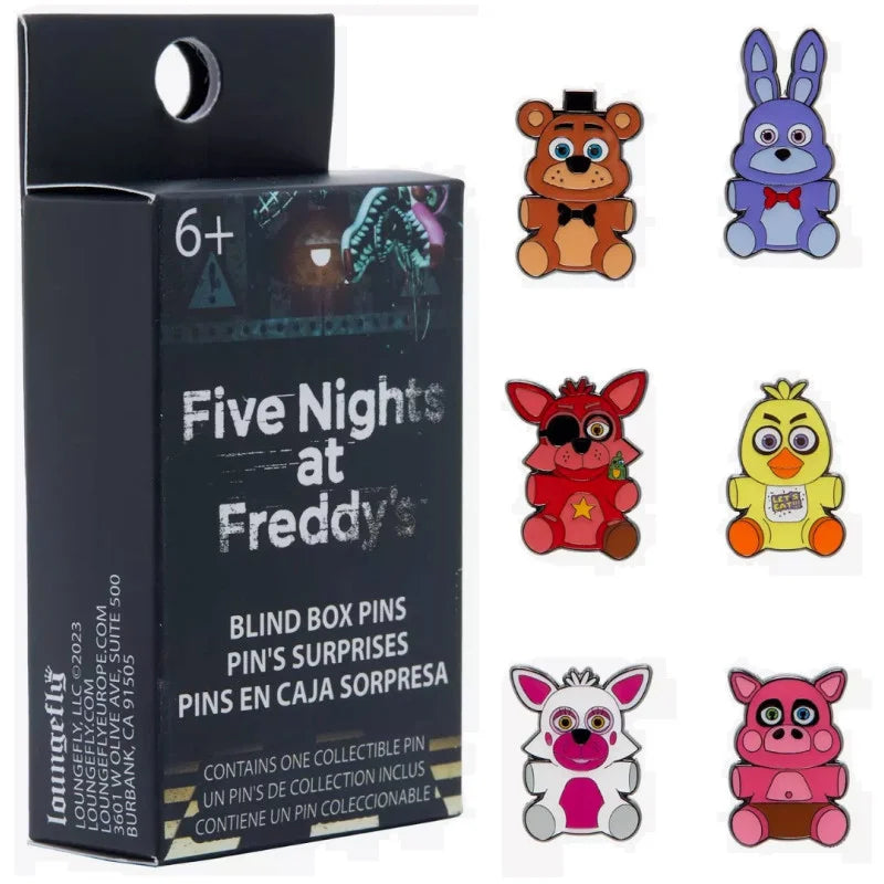 Pin's blinde personage in Five Nights at Freddy's