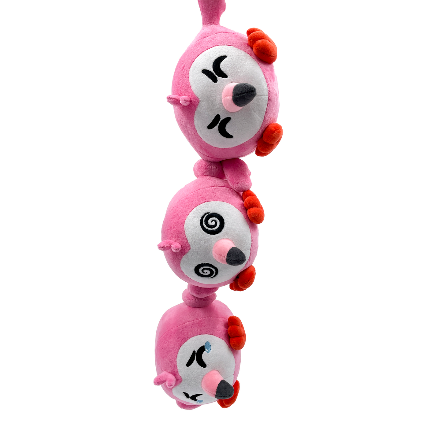 Dizzy Flamingo Stickie (6in)