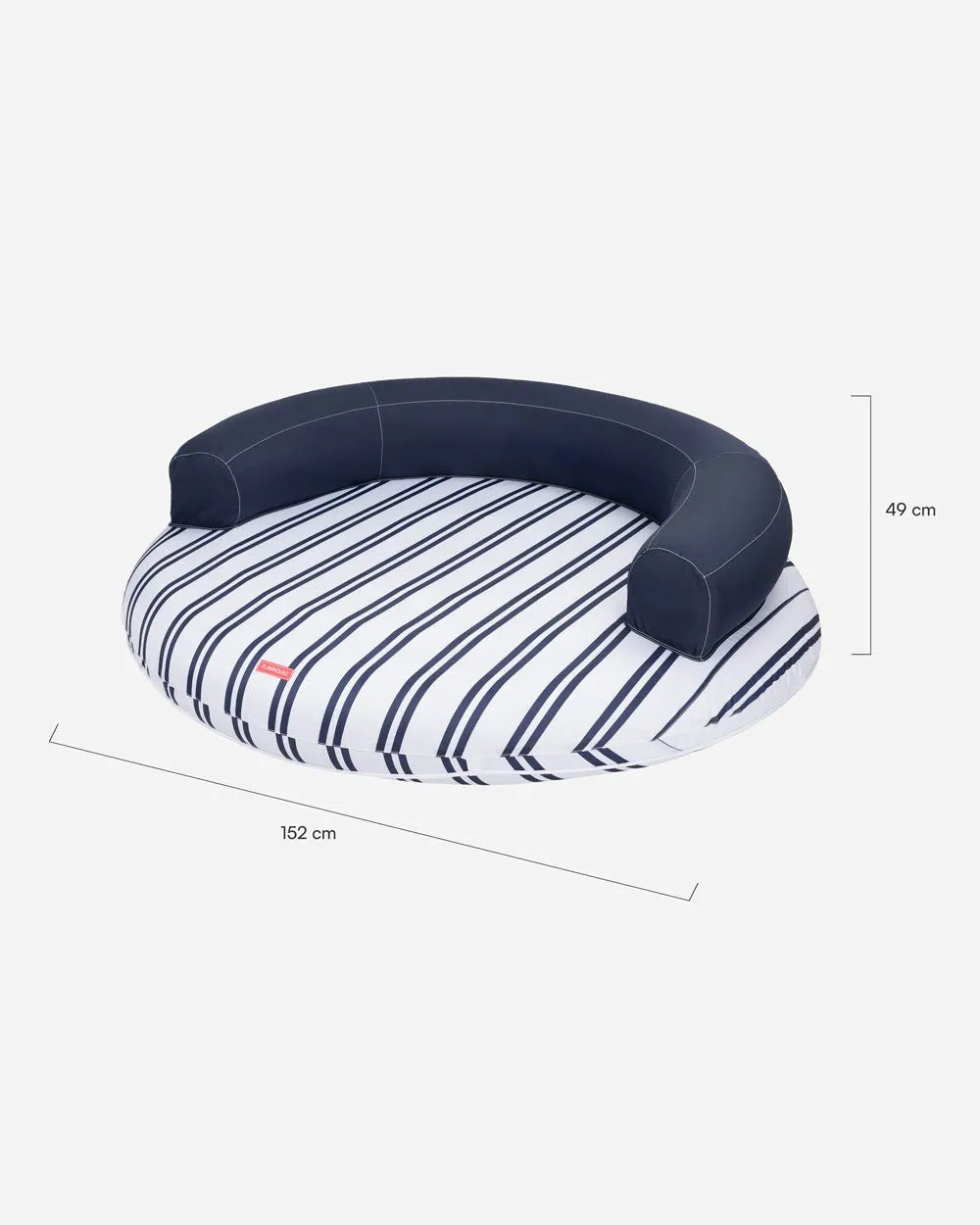 Blue round lounger float - ATLANTA