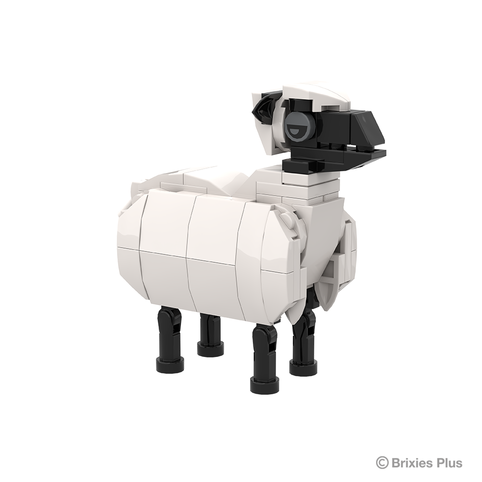 BRIXIES Plus Farmbuddies Schaf / Sheep