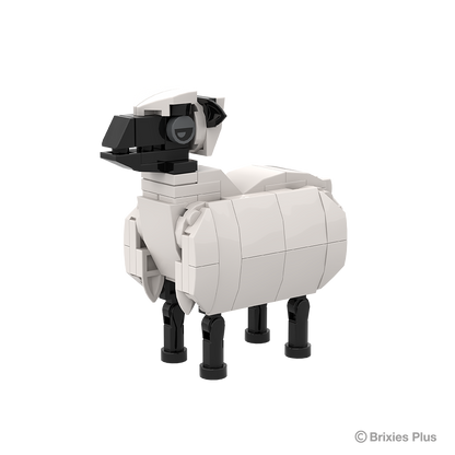 BRIXIES Plus Farmbuddies Schaf / Sheep