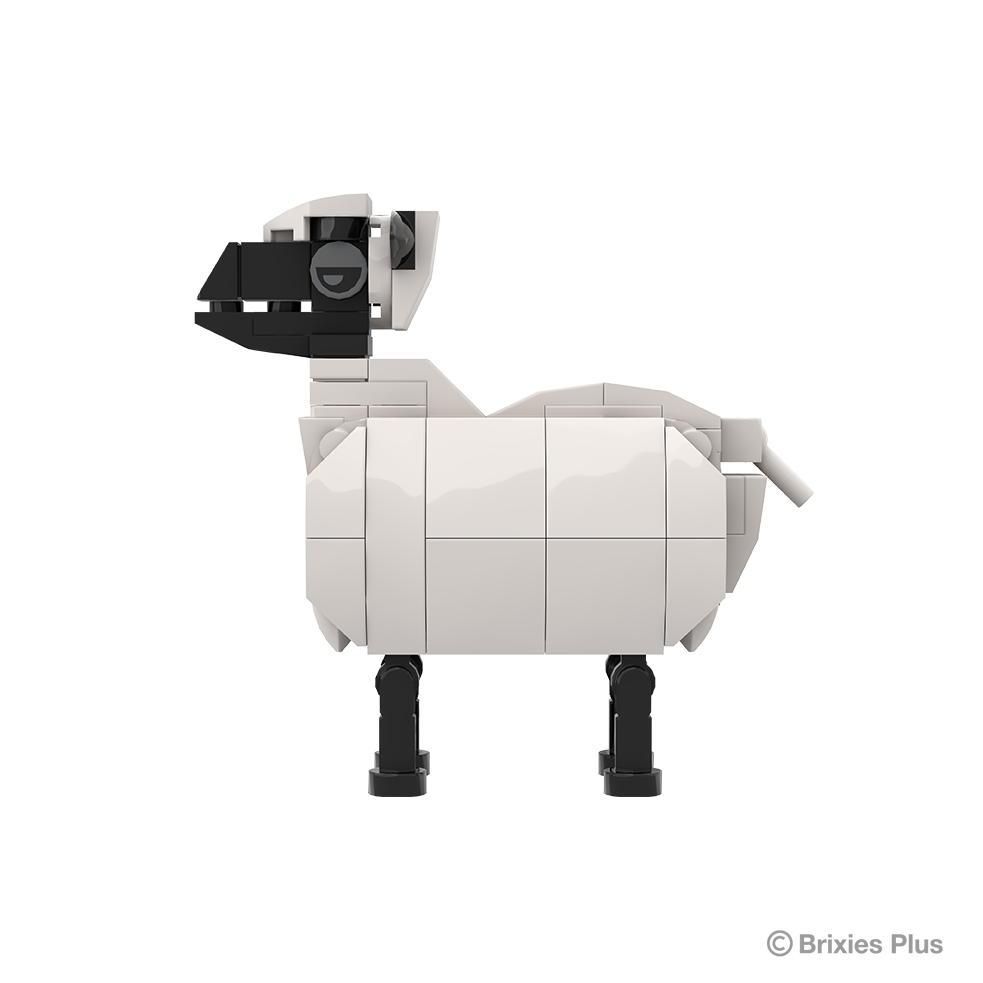 BRIXIES Plus Farmbuddies Schaf / Sheep