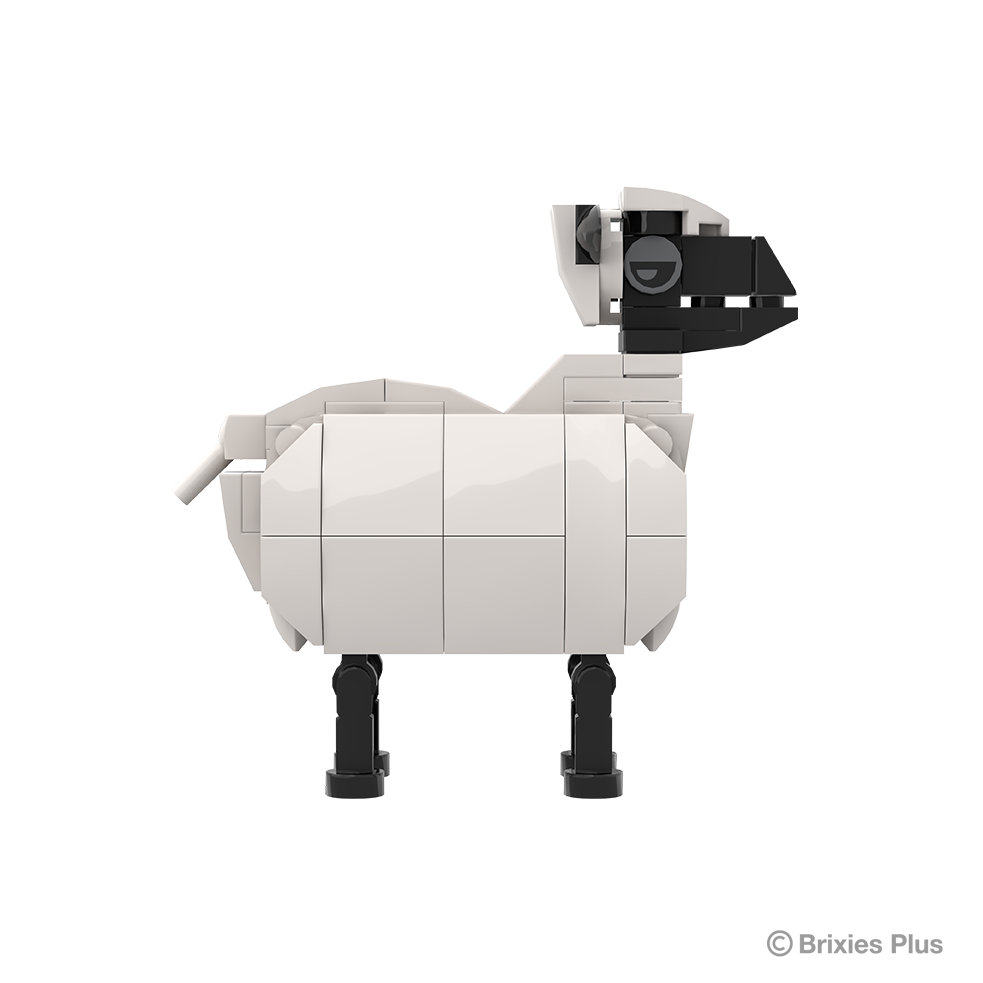 BRIXIES Plus Farmbuddies Schaf / Sheep