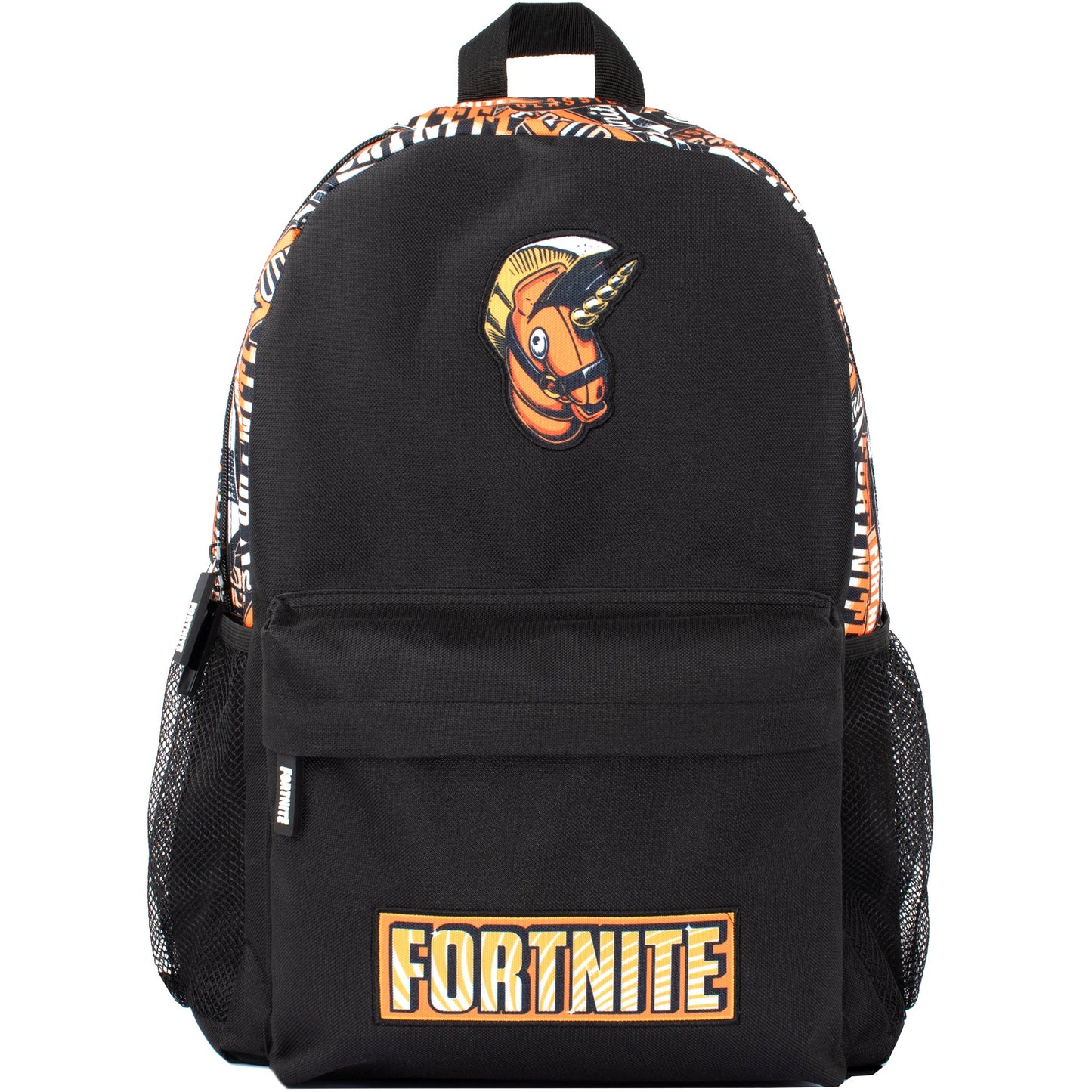 Fortnite Orange Sac à dos scolaire garçon