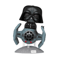 Pop! Rides Deluxe Darth Vader avec Chasseur TIE Advanced x1