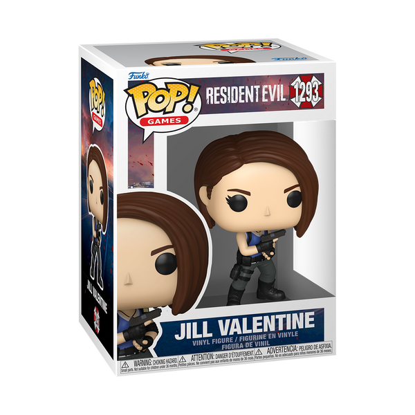 Funko Pop! Jill Valentine 1293 - boîte officielle Funko