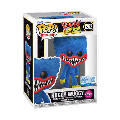 Funko Pop! Huggy Wuggy Flocked - boîte officielle Funko