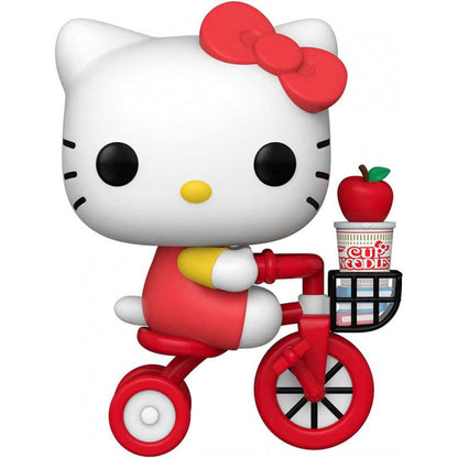 pop hello kitty riding bike with noodle cup 45