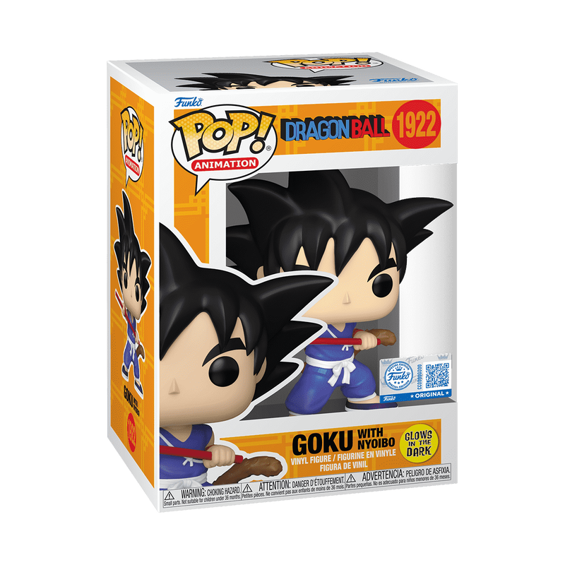 Pop! Goku avec Nyoibo (Glow) - packaging officiel