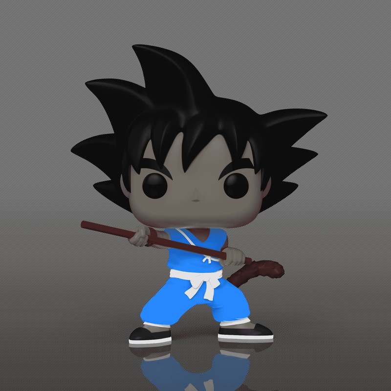 Pop! Goku avec Nyoibo - effet Glow in the Dark