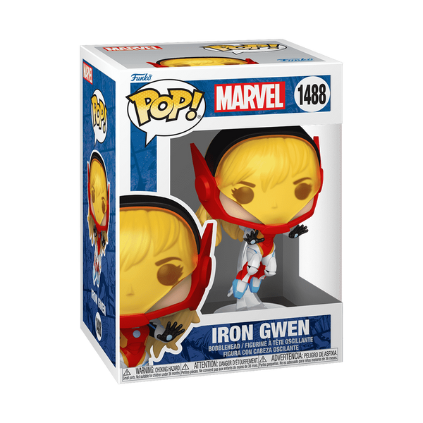 Pop! Iron Gwen - packaging officiel