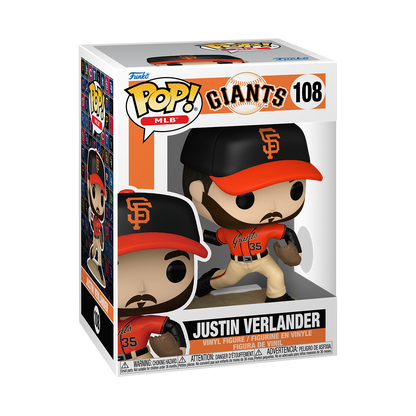 Pop! Justin Verlander - packaging officiel