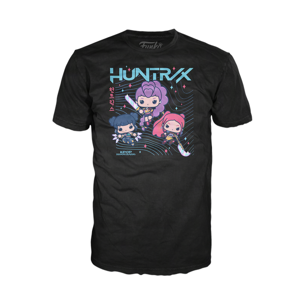 T-shirt KPop Demon Hunters HUNTR/X - visuel officiel