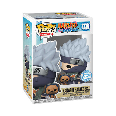 Funko Pop! & Buddy Kakashi avec Pakkun – Naruto