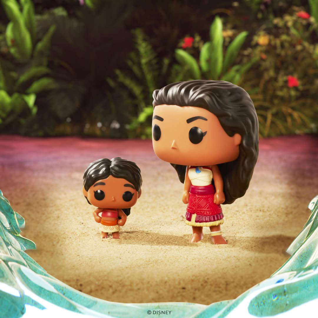 Pop! & Buddy Vaiana avec Petite Sœur Simea