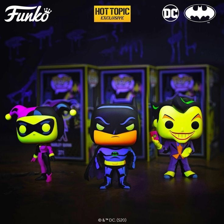 pop harley quinn black light 371