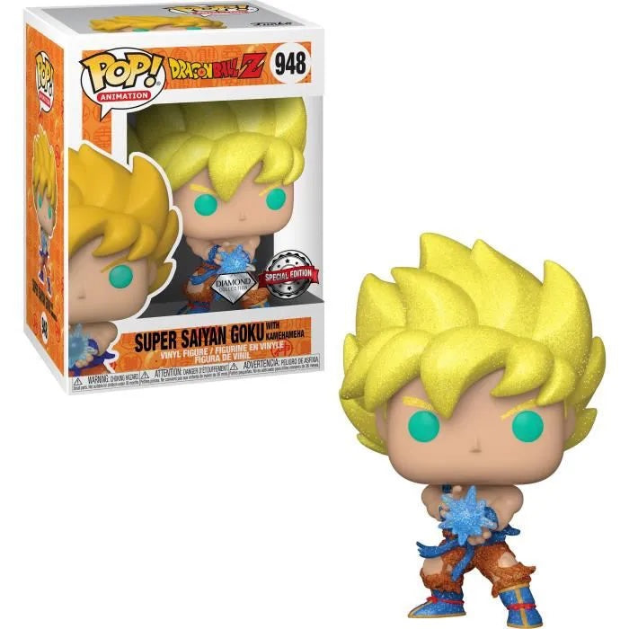 Pop! Super Saiyan Goku avec Kamehameha (Diamond)