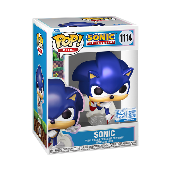 Pop! Plus Sonic (Pearlescent) - packaging officiel