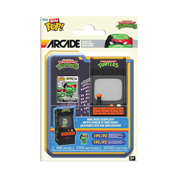 Bitty Pop! Arcade Teenage Mutant Ninja Turtles - packaging officiel