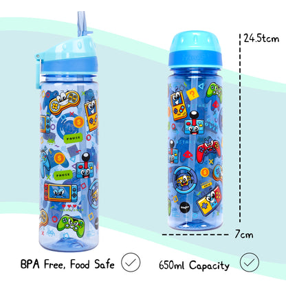 Gourde – Straw Bottle – Gaming Faces