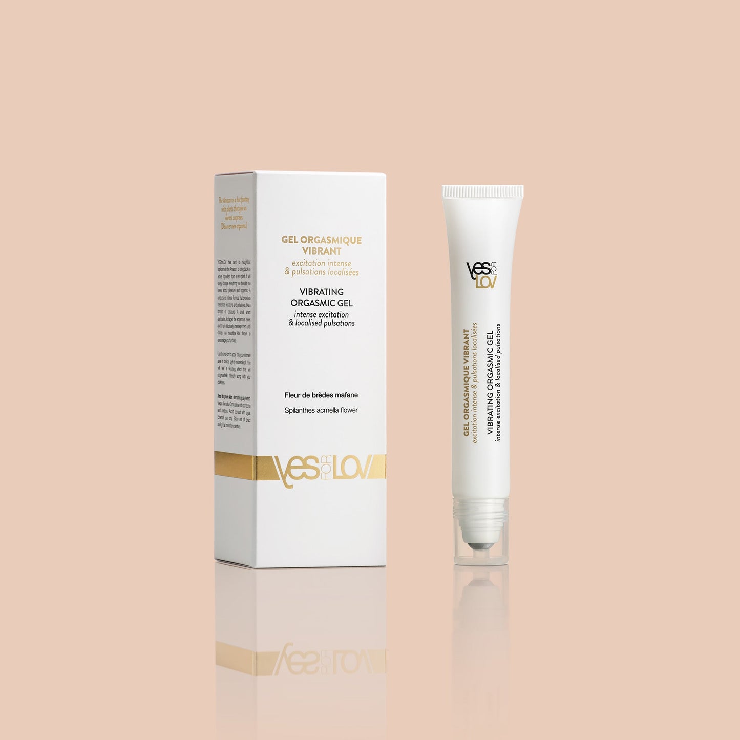 GEL ORGASMIQUE VIBRANT Excitation intense & pulsations localisées