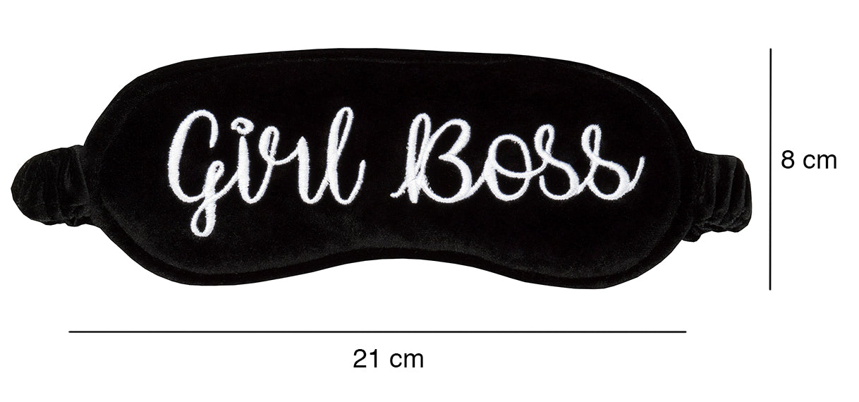 Velours Masque de sommeil – fille Boss