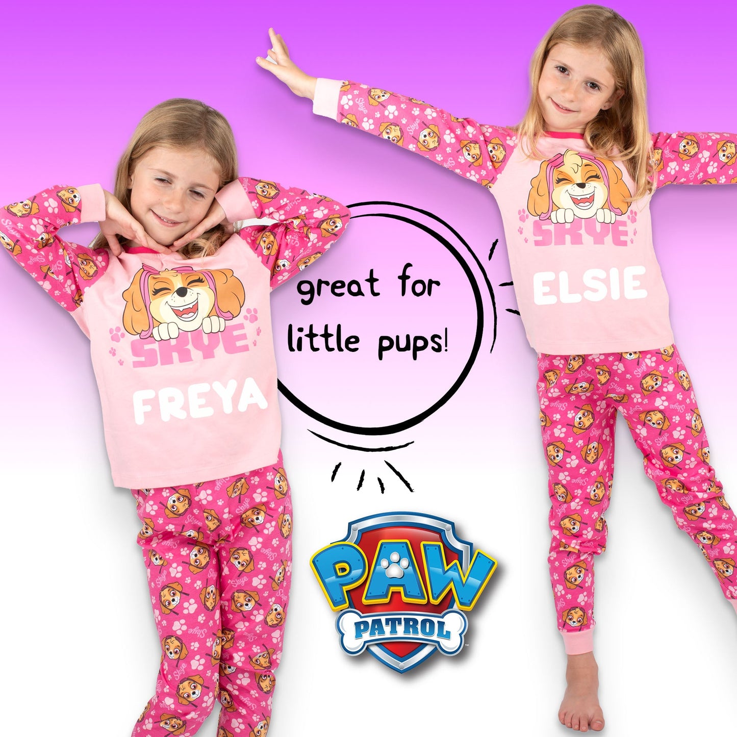 Pat’ Patrouille Skye Pyjama fille