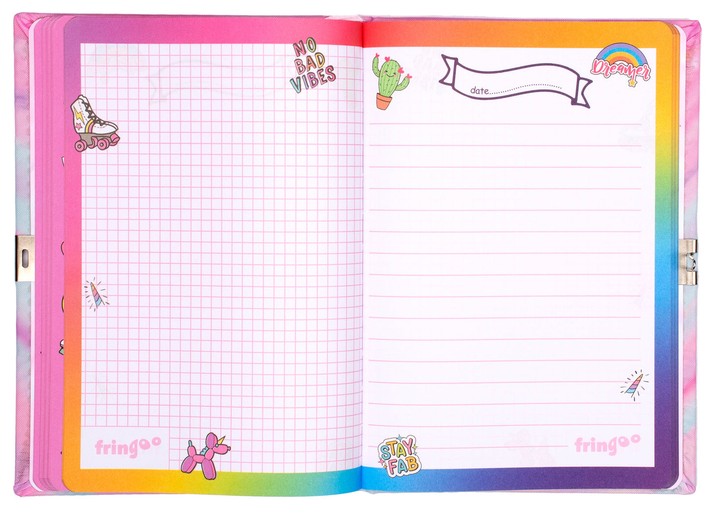 Carnet – pailleté licorne