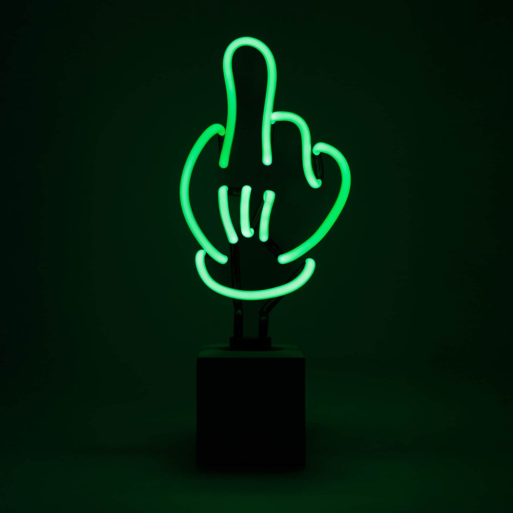 Lampe Néon Main "Fuck"