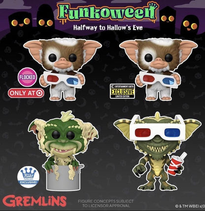 gremlins funko pop movies gremlin 3d glasses