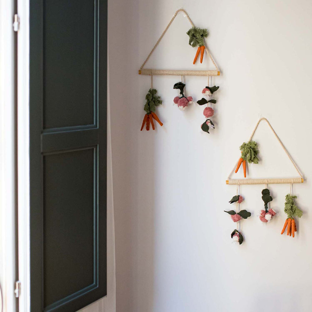 Veggies – Patère murale enfant – Oli&Carol x Lorena Canals