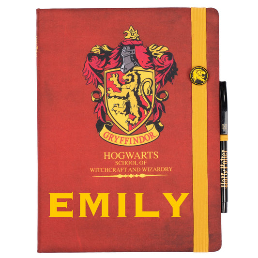 Carnet – Harry Potter – rouge