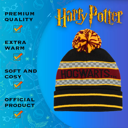 Harry Potter Winter Hat – noir