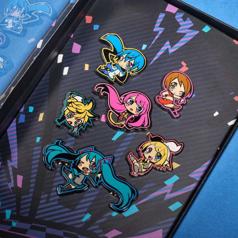 Pin's Hatsune Miku Set 1.4 - Personnages Piapro